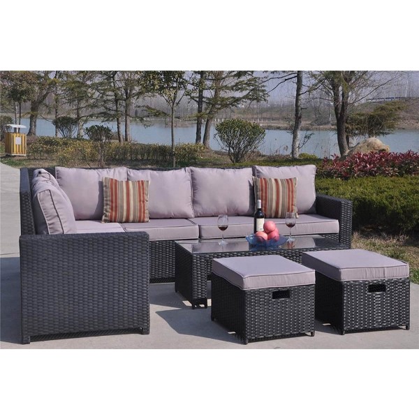 Yakoe rattan 8 seater on sale