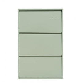 Lokki® 3 Doors Shoe Cabinet Sideboard - SAGEGREEN