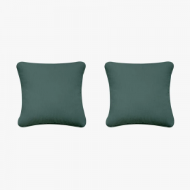 Birchcraft Cordury 2 Piece Indoor Soft Throw Pillow Set - Vinegreen