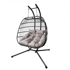 double seat rope swing chairs with rain cover