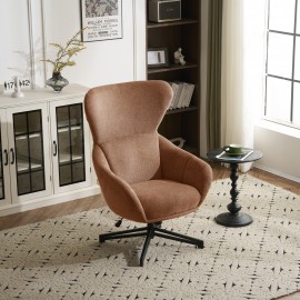 Noah Swivel Chair Leisure Armchair Orange