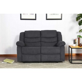 grey recliner sofa 2 seat