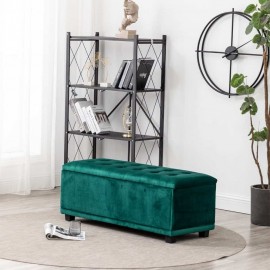 Green Storage Bench