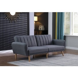 Linen Grey Sofa Bed grey