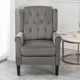 Classice recliner chair grey