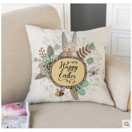 Cute rabbit cushion cover 3 pieces