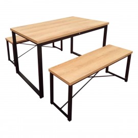 Industrial Style 1+2 dining set