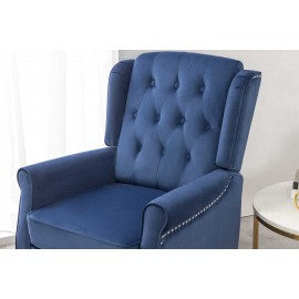 Classice recliner chair blue