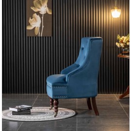 LISMORE classic design livingroom furniture accent velvet armchair 5 options