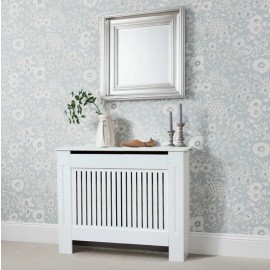 Lancaster White radiator cover Medium