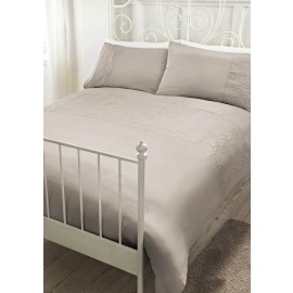 Pale pink king size duvet cover + 2*cushion cover