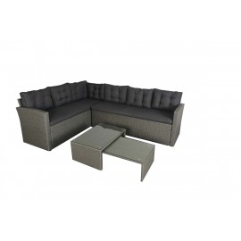 Garden Furniture 6 seat corner sofa set