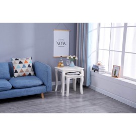 White coffee tabel + TV stand+ nest of 2 table