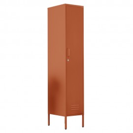 Steel Lush single door locker mustard